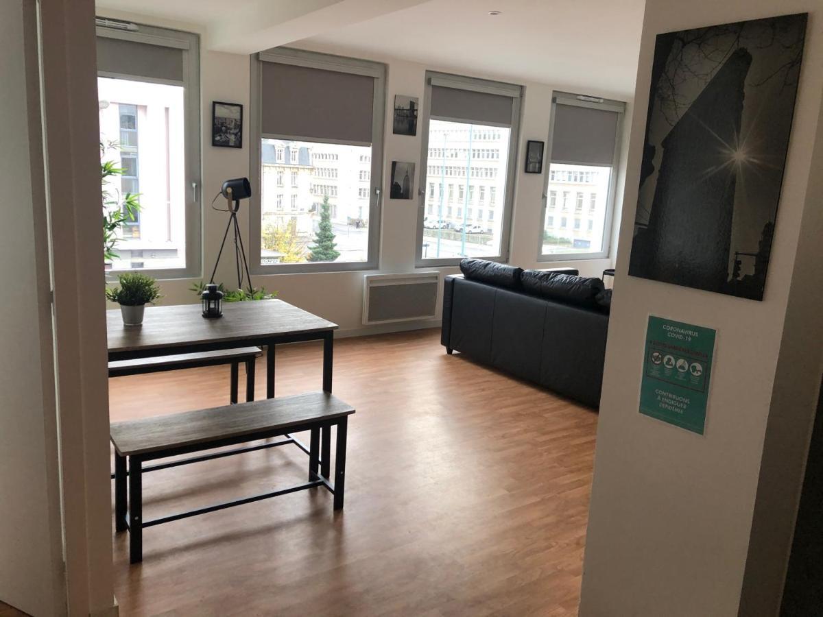 Apartamento Hyper Centre - Wifi Fibre Gratuit - Jergweloh - Le New Yorkais Caen Exterior foto