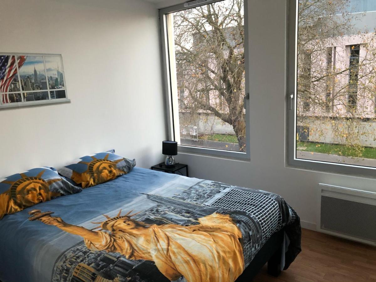 Apartamento Hyper Centre - Wifi Fibre Gratuit - Jergweloh - Le New Yorkais Caen Exterior foto